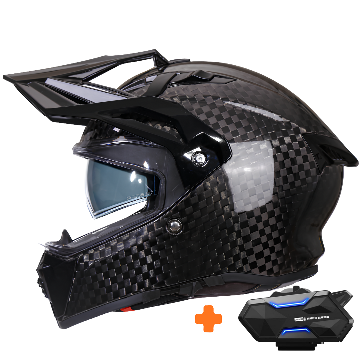 A1 Carbon Adventure Helmet - view 17