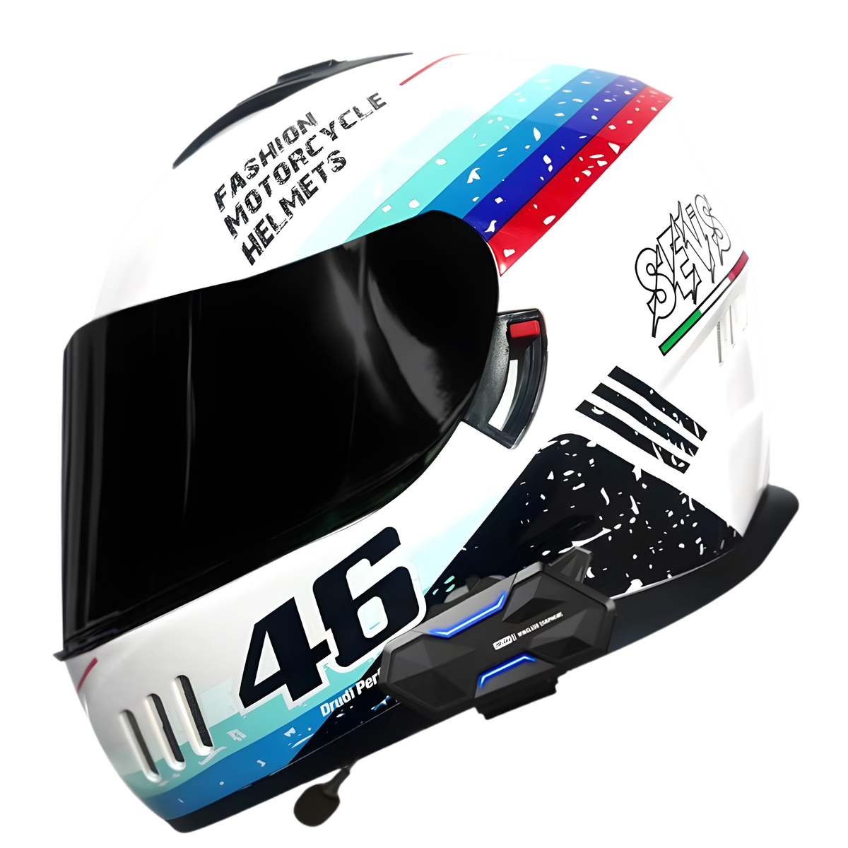 VX-1 Full Face Helmet – Bluetooth Intercom Helmet - view 12