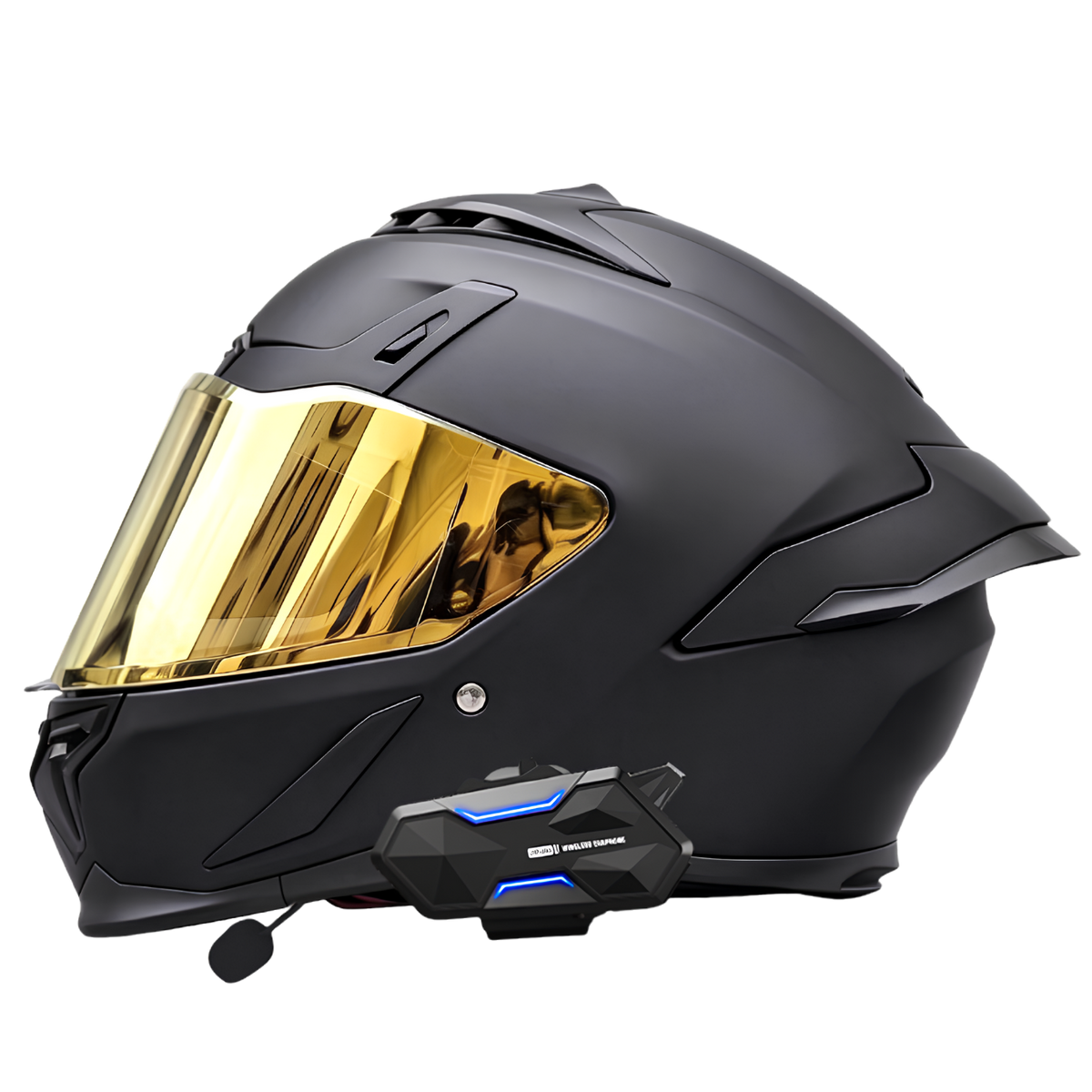 M2 Full Face Helmet with Bluetooth Intercom - view 2