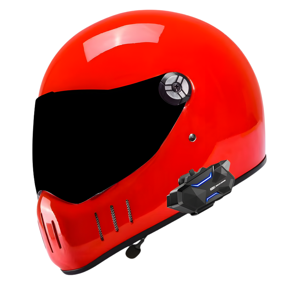 X1 Retro Helmet – Bluetooth Intercom (2–8 Riders) - view 2