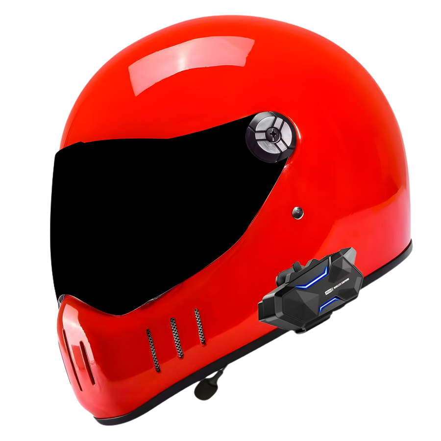 X1 Retro Helmet – Bluetooth Intercom (2–8 Riders)