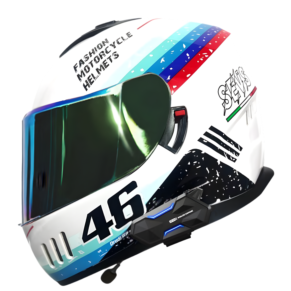 VX-1 Full Face Helmet – Bluetooth Intercom Helmet - view 13