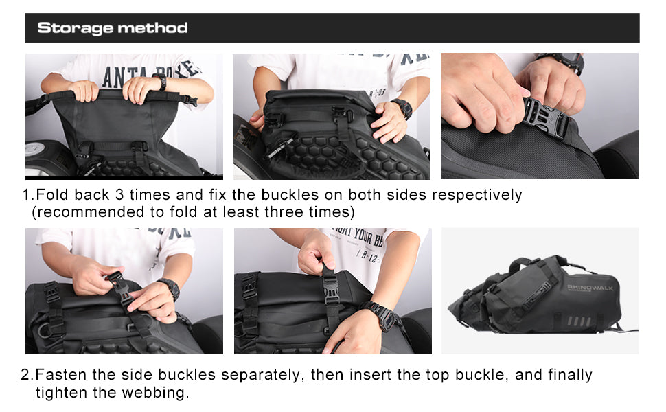 Waterproof Motorcycle Saddlebags - view 8