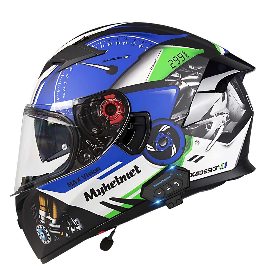 S1 Full Face Helmet - Bluetooth Headset