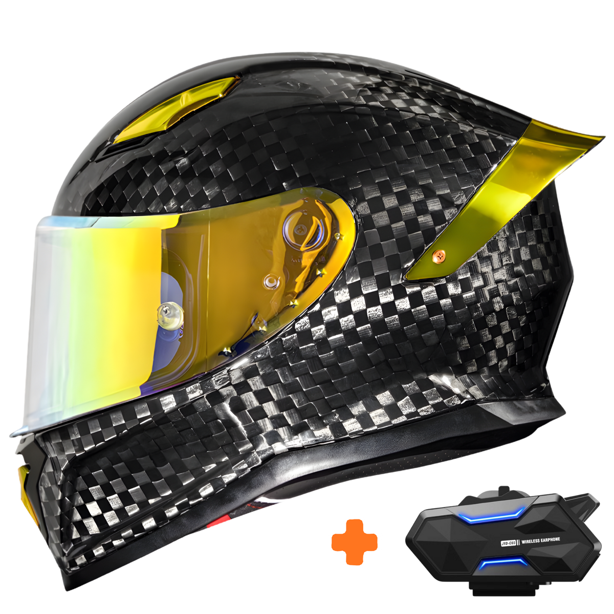 R7 Carbon Full Face Helmet - view 14