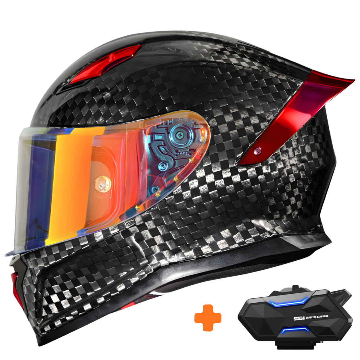 R7 Carbon Full Face Helmet - view 21
