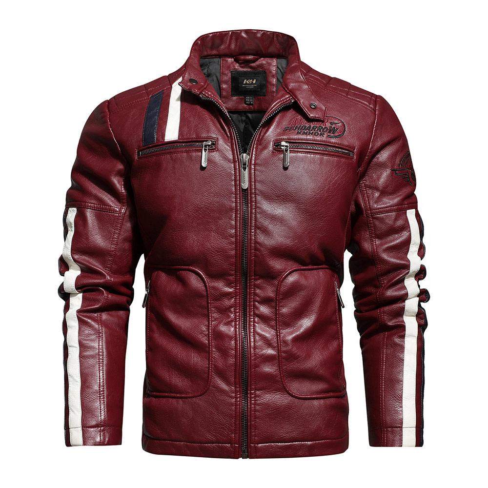 Dakota Biker Leather Jacket - view 9