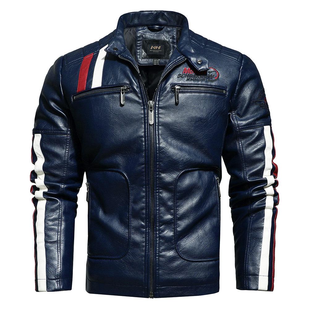Dakota Biker Leather Jacket - view 10