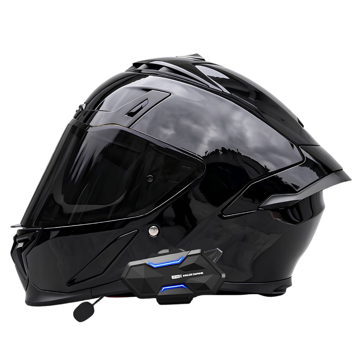 M2 Full Face Helmet with Bluetooth Intercom - view 7