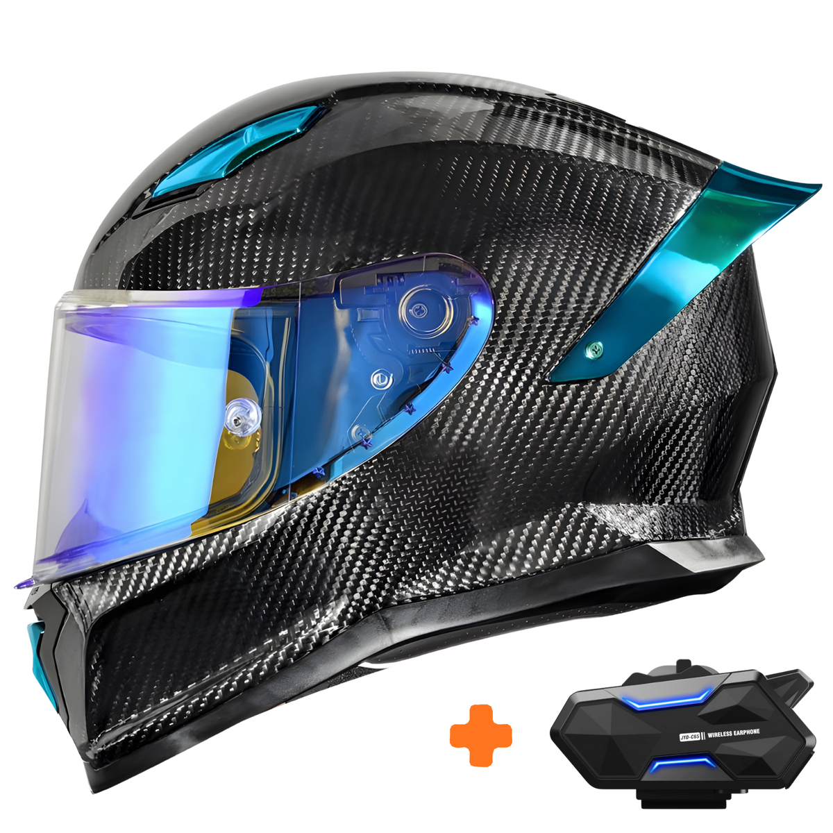 R7 Carbon Full Face Helmet - view 37