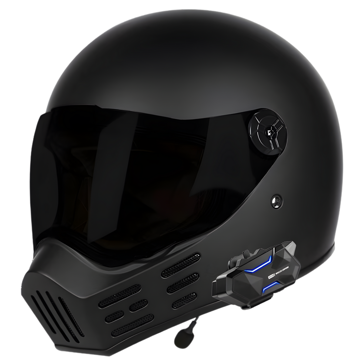X1 Retro Helmet – Bluetooth Intercom (2–8 Riders) - view 5
