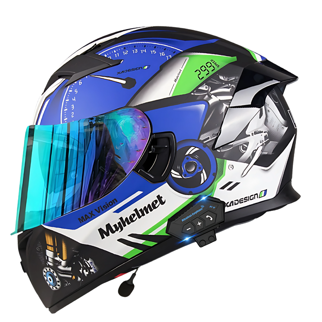 S1 Full Face Helmet - Bluetooth Headset - view 4