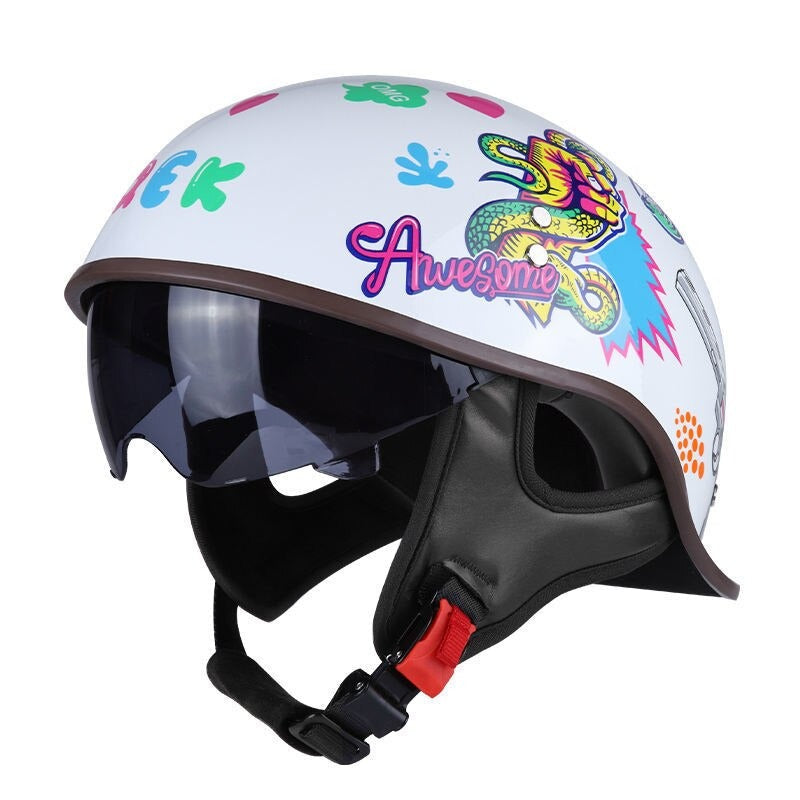 TAKIZAWA Half Helmet - Curved Style - view 12