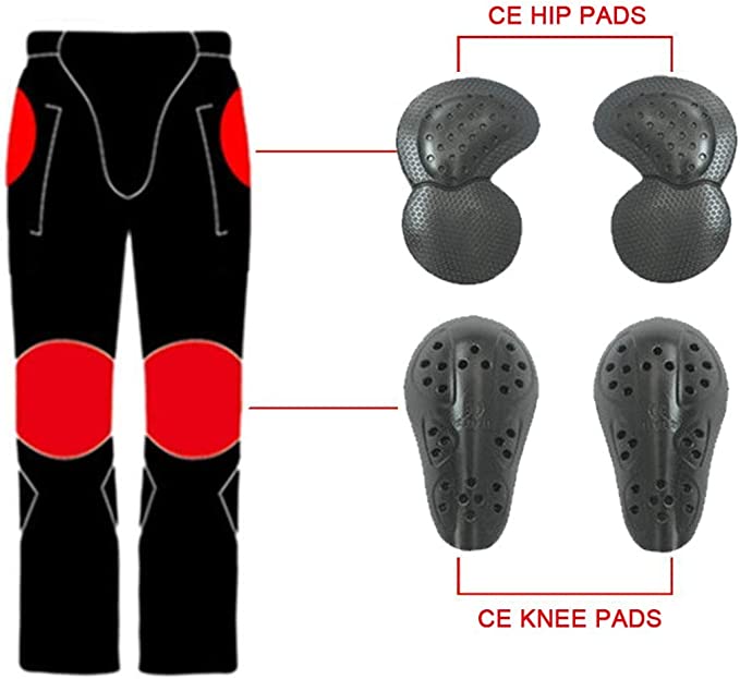 Motorcycle Riding Pants Denim Jeans Protect Pads Equipment - view 13