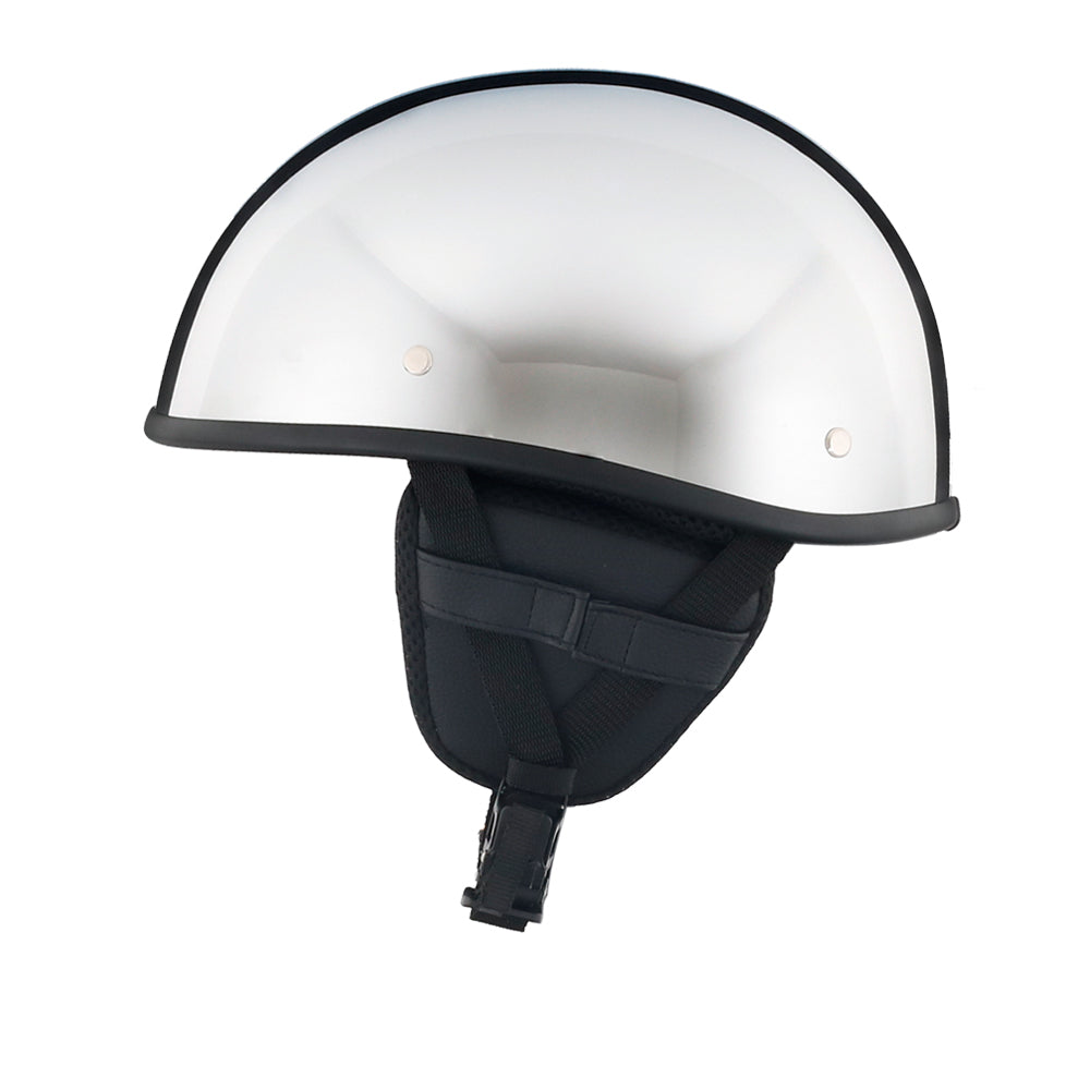 Smallest Beanie Half Helmet - Chrome - view 6