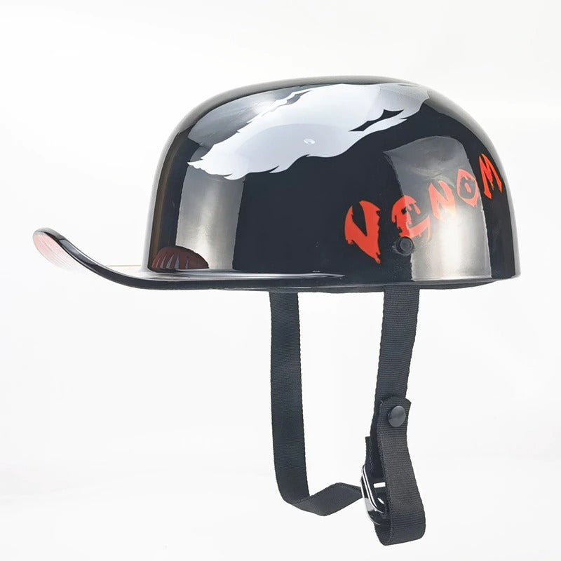 Premium Baseball Cap Motorcycle Helmet - view 11