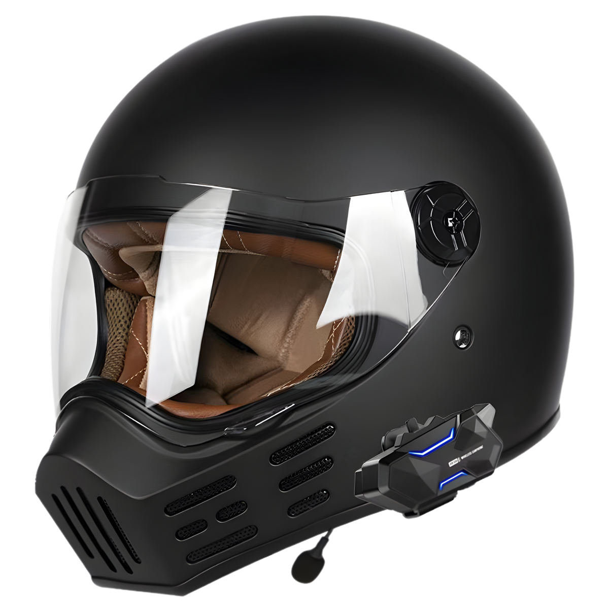 X1 Retro Helmet – Bluetooth Intercom (2–8 Riders) - view 9