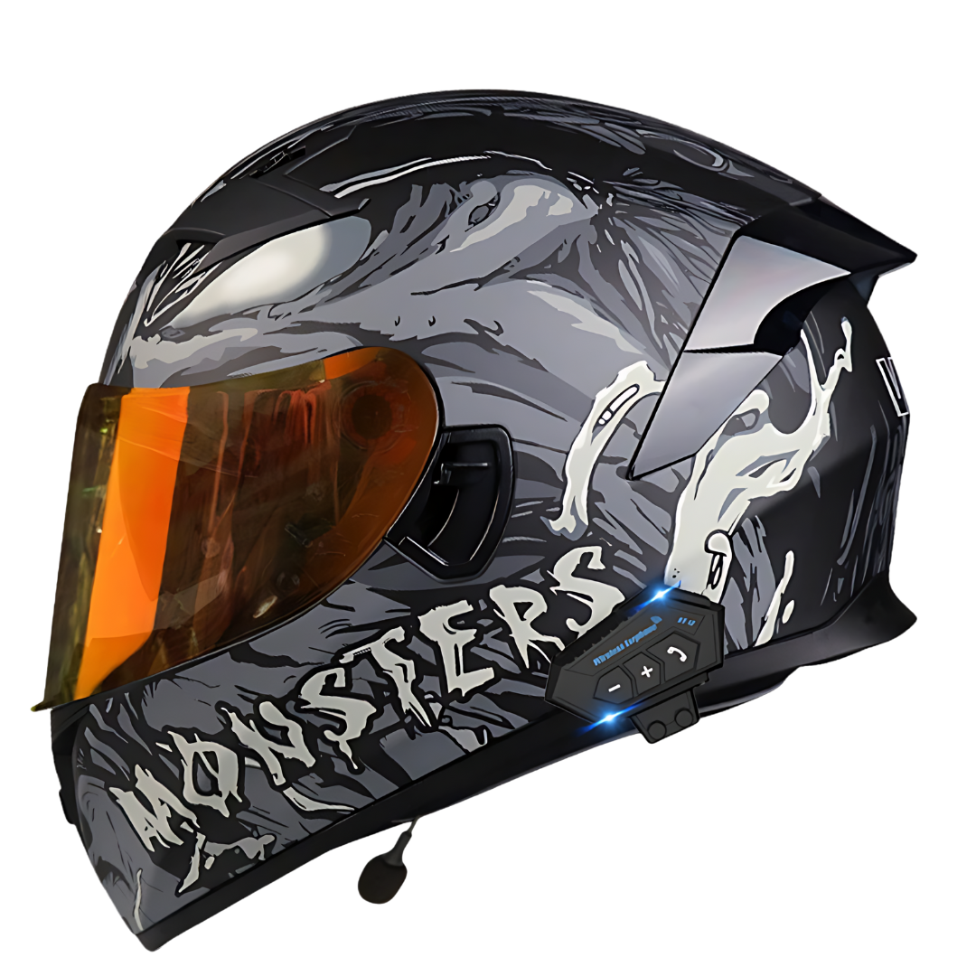 S1 Full Face Helmet - Bluetooth Headset - view 7