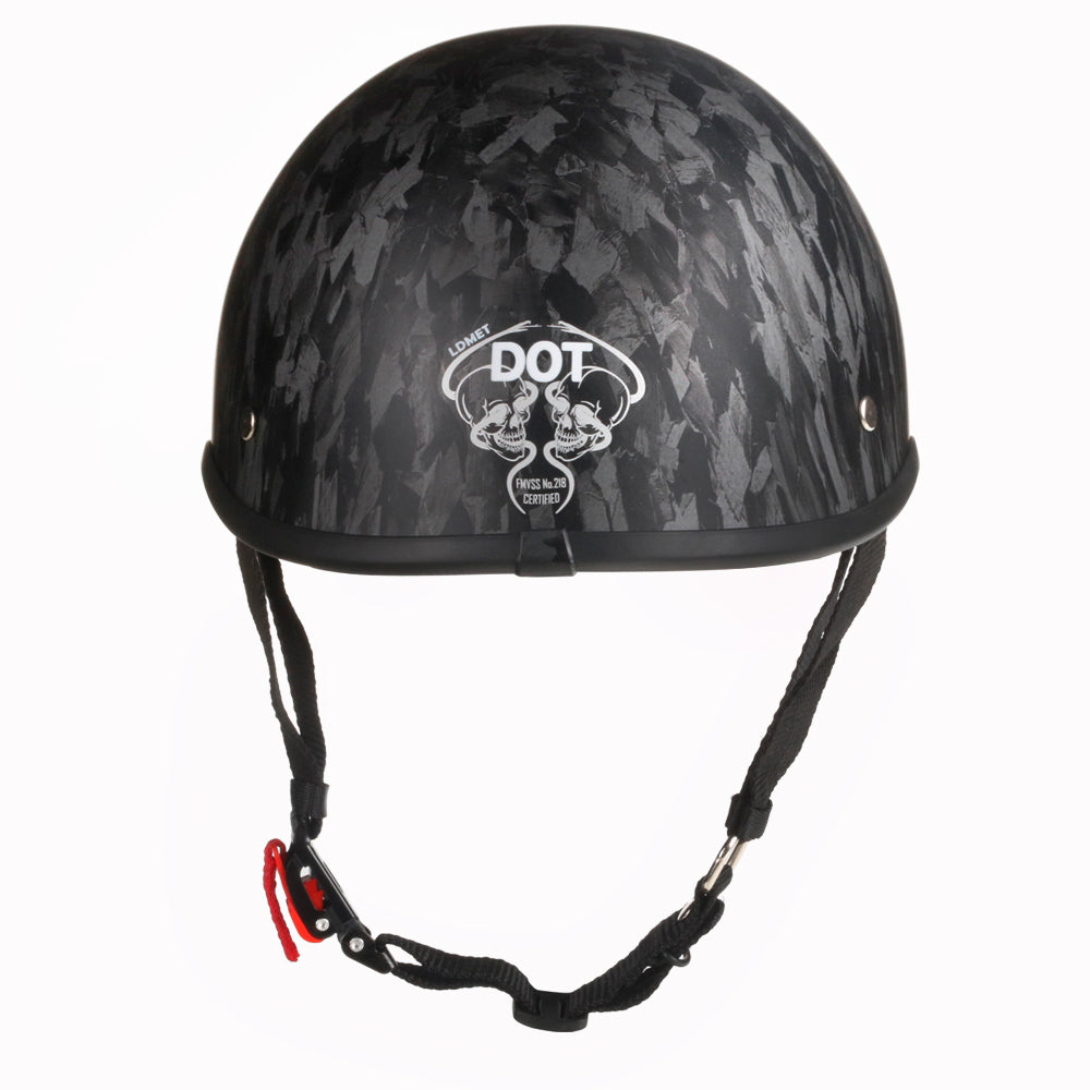 Smallest Polo SOA Half Helmet - Matte Black - view 11