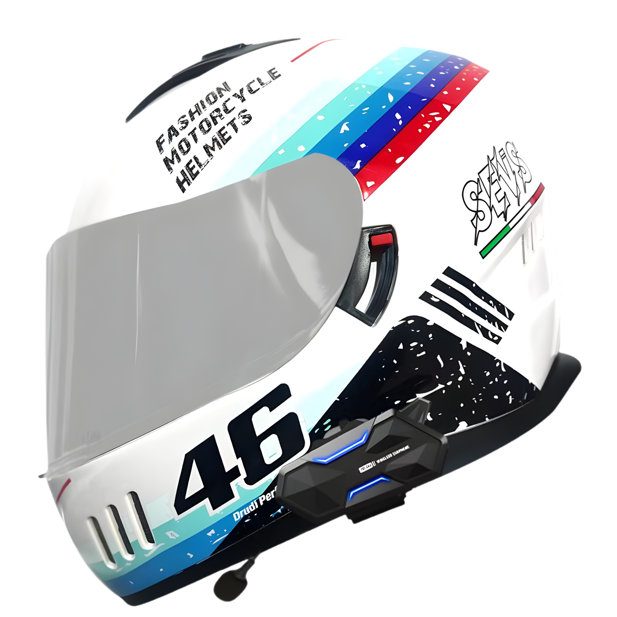 VX-1 Full Face Helmet – Bluetooth Intercom Helmet - view 11