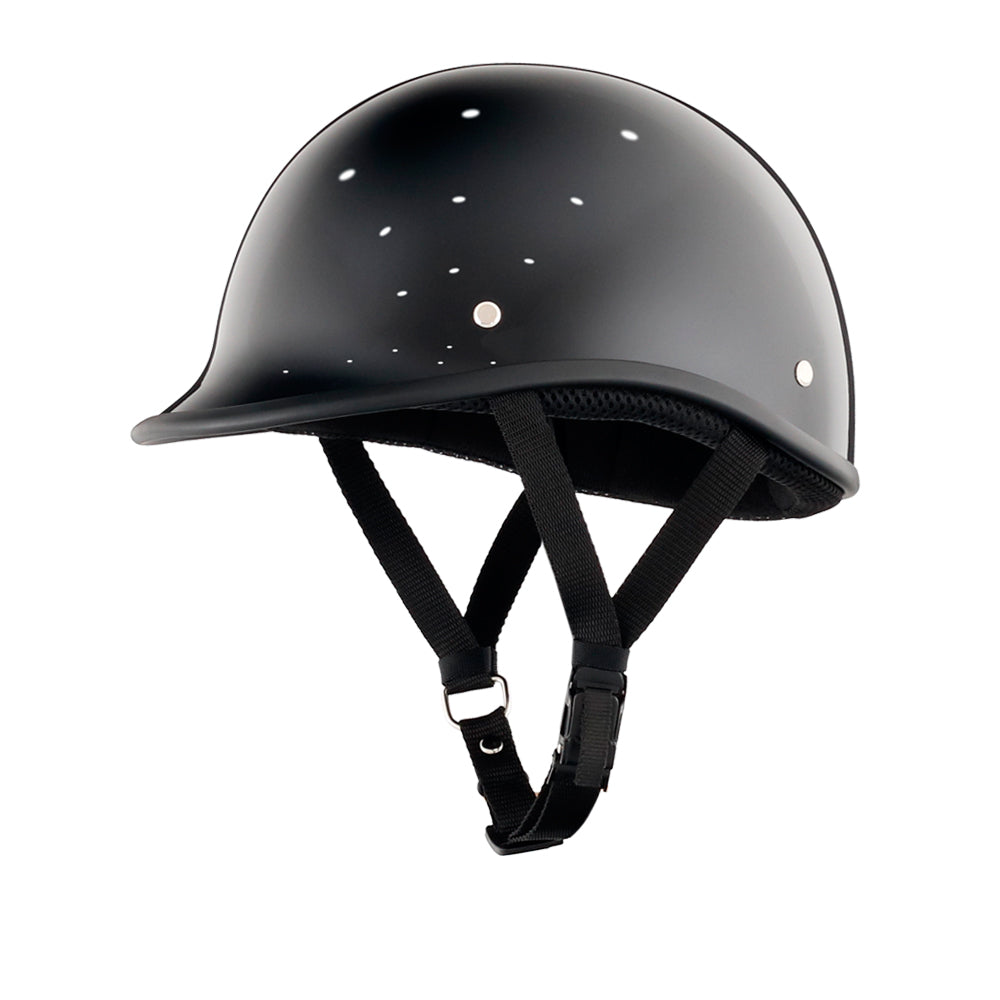 Smallest Polo SOA Half Helmet - Matte Black - view 10