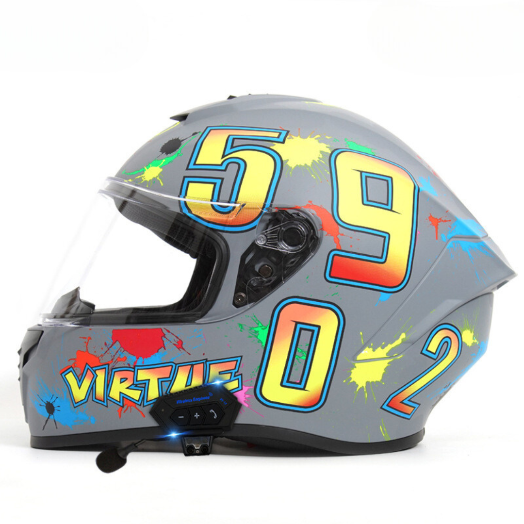K7 Full Face Helmet - Bluetooth Headset - view 16