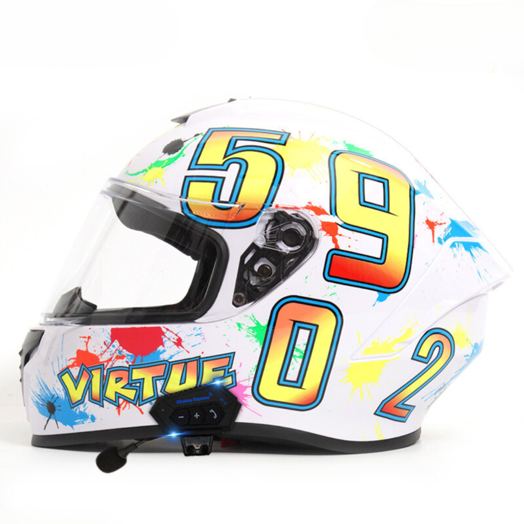 K7 Full Face Helmet - Bluetooth Headset - view 15