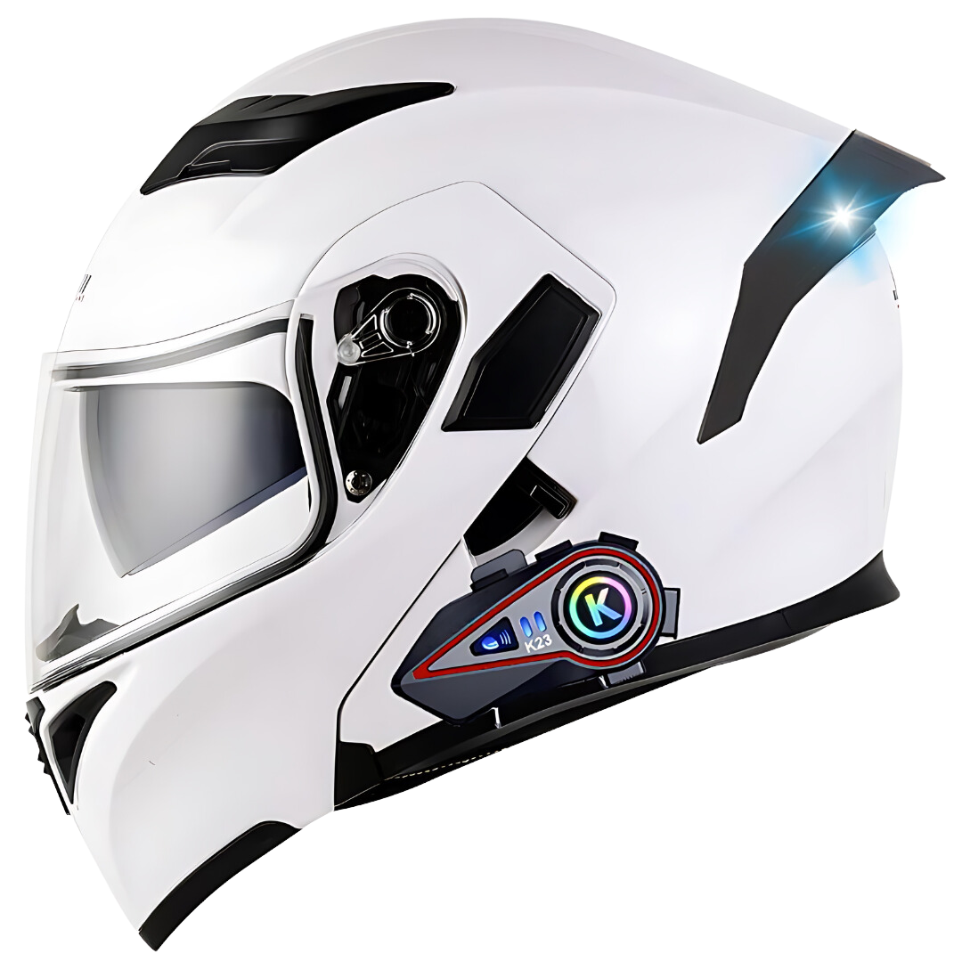 R6s Modular Helmet with Intercom Bluetooth Headset - view 11