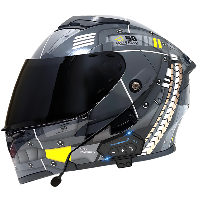 K1 Colored Modular Helmet - Bluetooth Headset - view 26