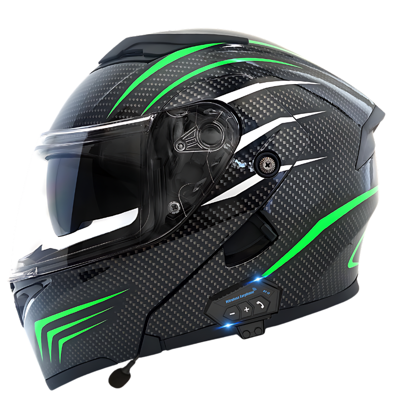 K1 Colored Modular Helmet - Bluetooth Headset - view 28