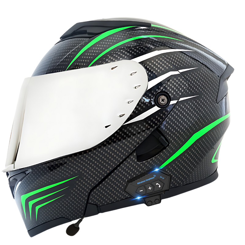 K1 Colored Modular Helmet - Bluetooth Headset - view 30
