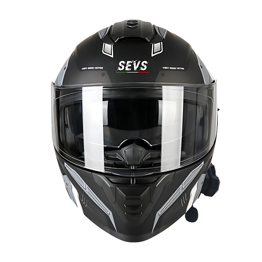 K4 Intercom Modular Helmet with Bluetooth – 2-8 Riders Intercom - view 4