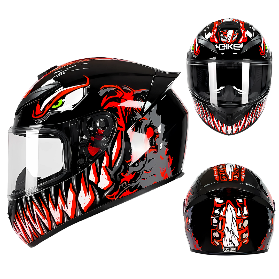 VortexX Full-Face Motorcycle Helmet - view 10