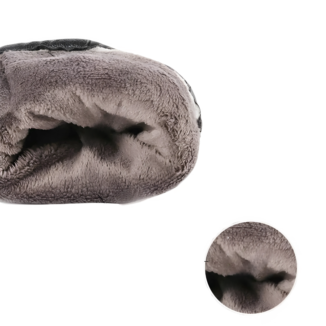 Leather USB Heated Winter Gloves - Touchscreen - view 3