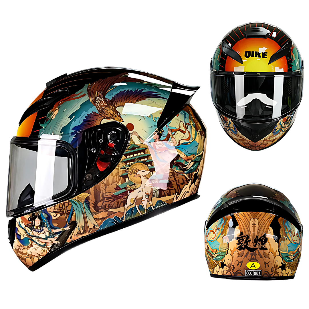 VortexX Full-Face Motorcycle Helmet - view 22