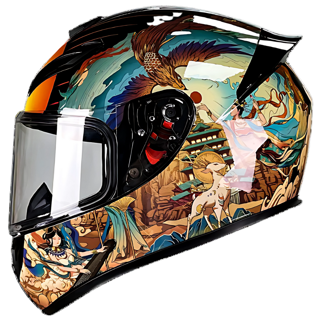 VortexX Full-Face Motorcycle Helmet - view 19