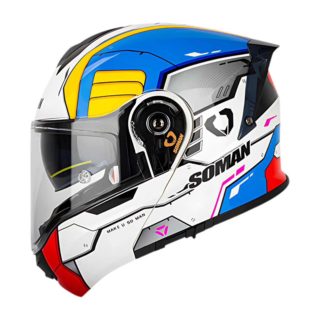 SM1 Modular Motorcycle Helmet – Dual Lens, ECE Certified - view 11
