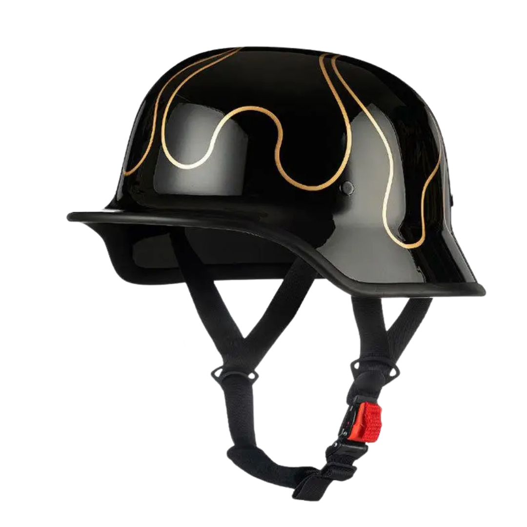 Premium German Motorcycle Half Helmet: Lightweight, Comfort Safety - view 5