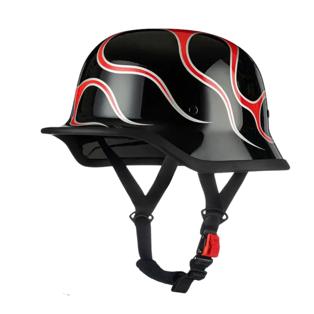 Premium German Motorcycle Half Helmet: Lightweight, Comfort Safety - view 6