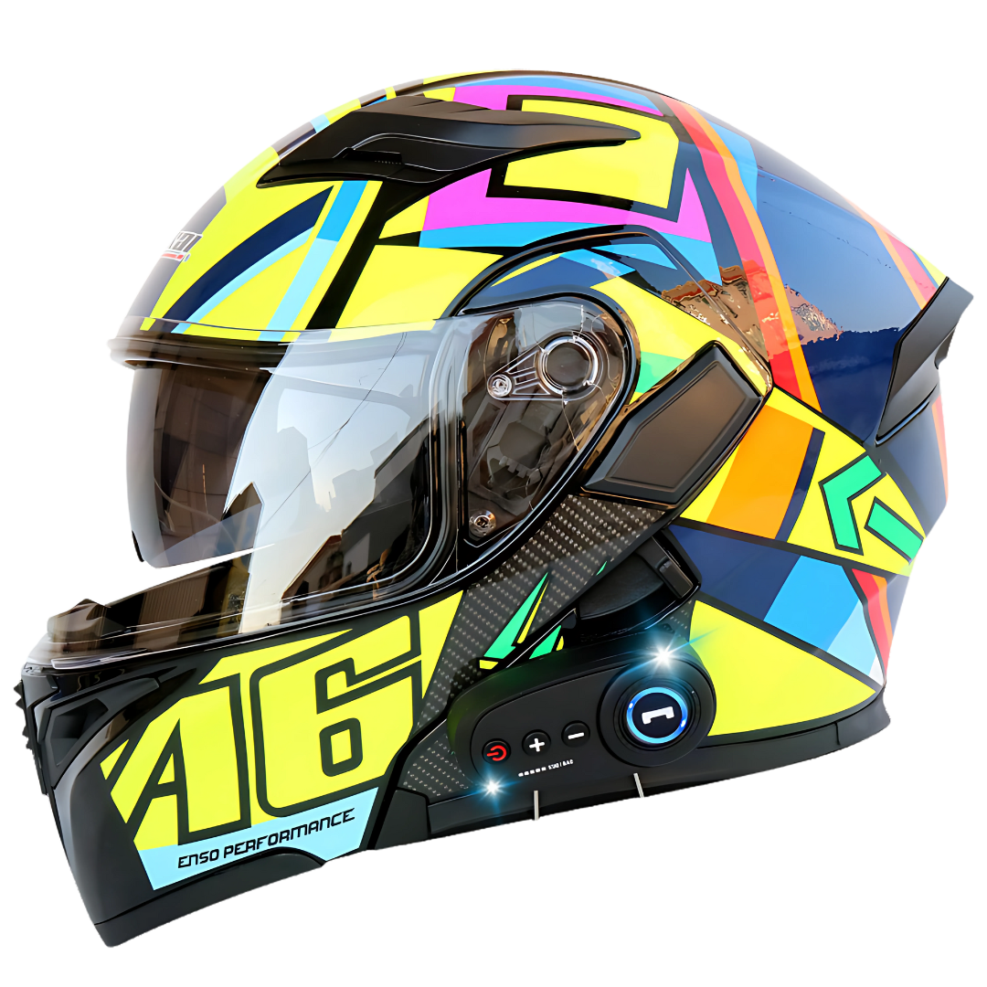 R3 Modular Full Face Helmet - Bluetooth Headset - view 26