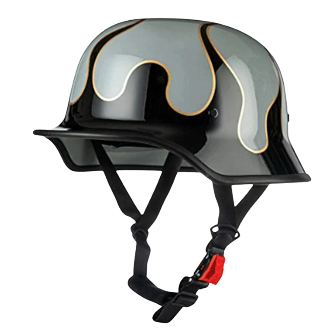 Premium German Motorcycle Half Helmet: Lightweight, Comfort Safety - view 13