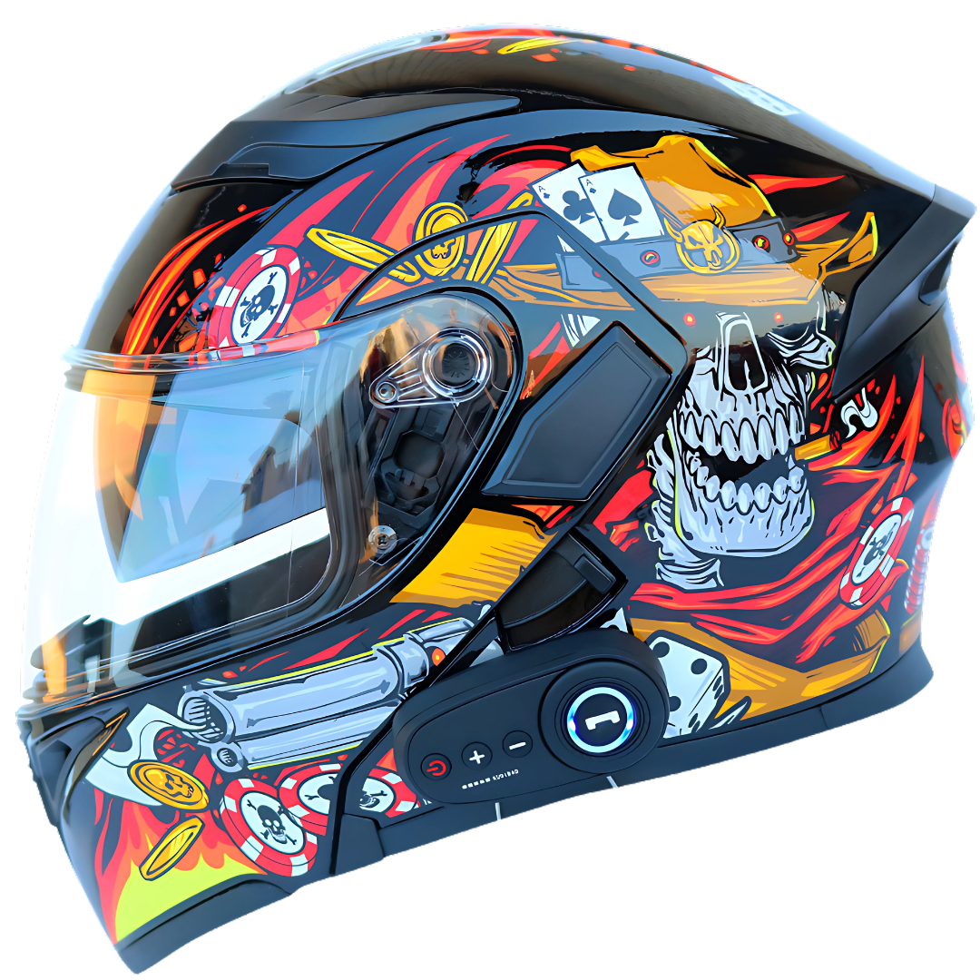 R3 Modular Full Face Helmet - Bluetooth Headset - view 25