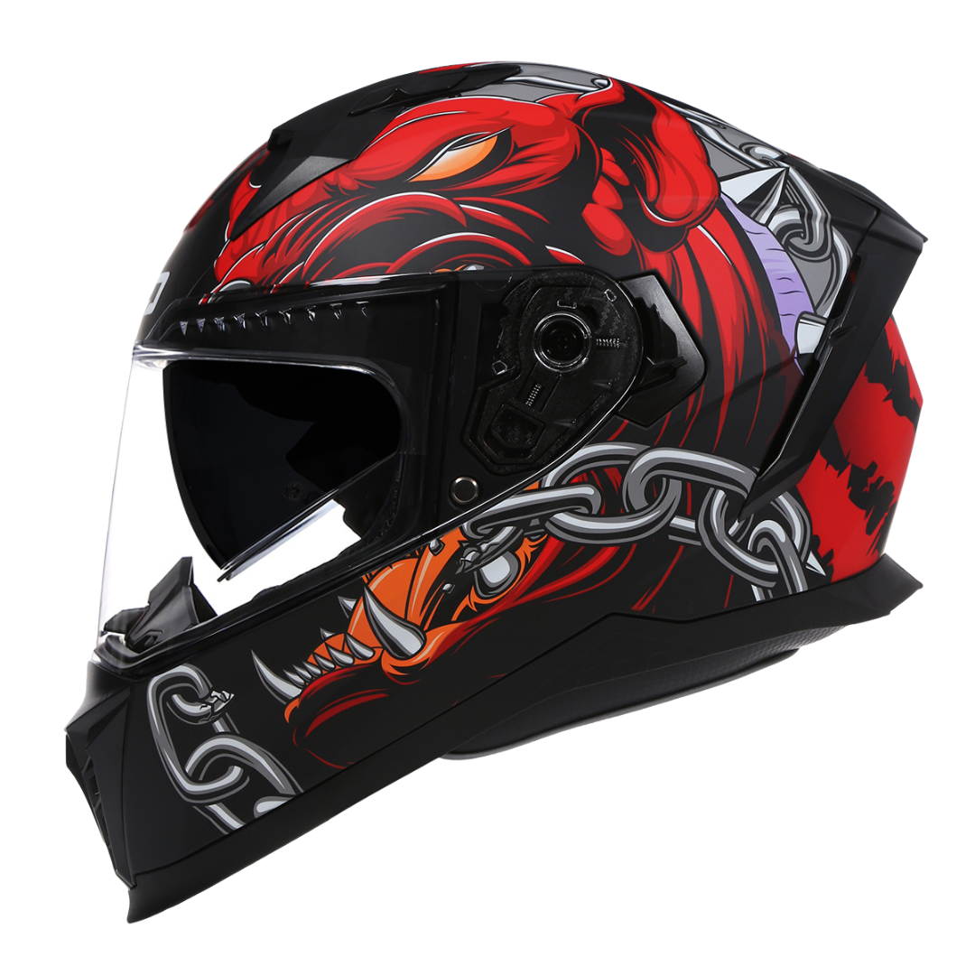 X7 Full Face Helmet – ABS Hard Shell, Anti-Fog - view 7