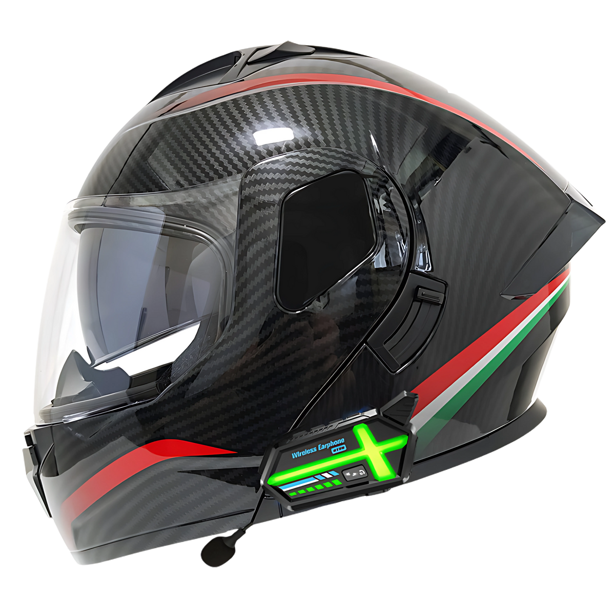 K2 Intercom Modular Helmet with Bluetooth – 2 Rider Intercom - view 10