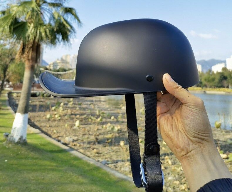 Premium Baseball Cap Motorcycle Helmet - view 16