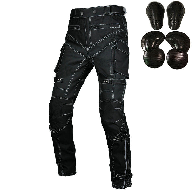 Motorcycle Riding Pants with Reflective Tape, Adjustable Size, Waterproof - view 5