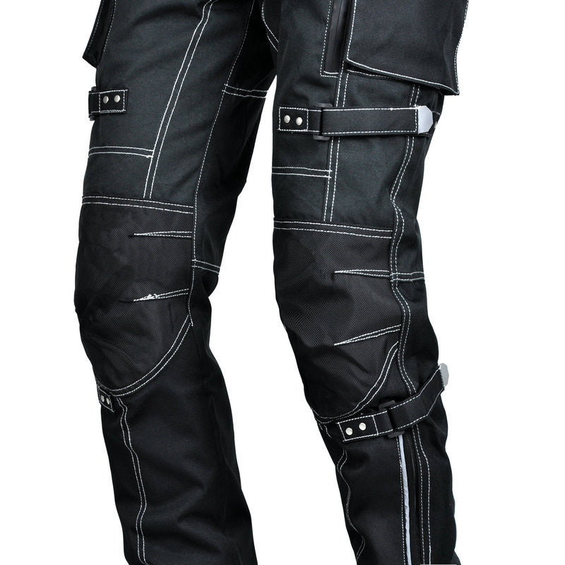 Motorcycle Riding Pants with Reflective Tape, Adjustable Size, Waterproof - view 7