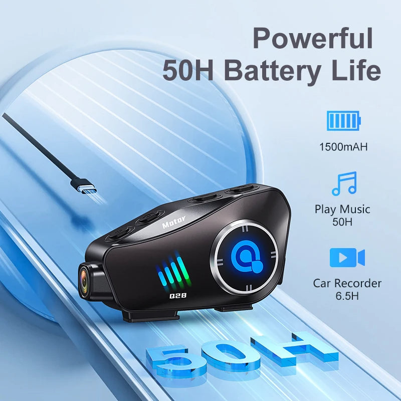 SafeRide Elite Intercom Bluetooth Camera - view 2