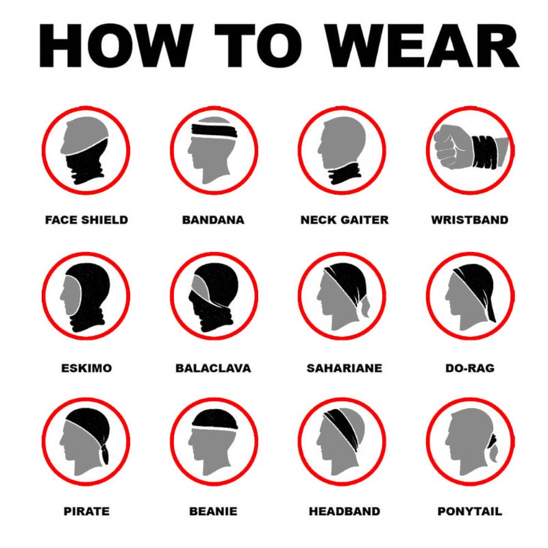 Skull Faces Premium Bandana - view 12