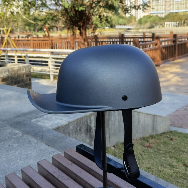 Premium Baseball Cap Motorcycle Helmet - view 2